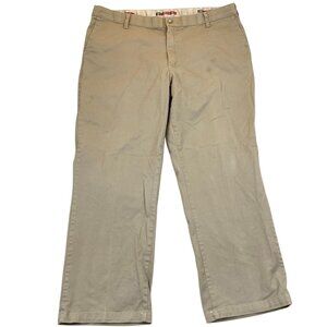 Lee Men's Pants Size 40X28 Khaki Chino Straight Leg Flat Front Casual Business